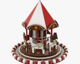 Christmas Cookie Carousel 3d model