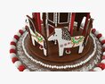 Christmas Cookie Carousel 3d model