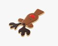 Christmas Cookie Deer 3D модель