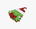 Christmas Cookie Fir Tree 01 3D-Modell