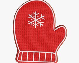 Christmas Cookie Glove 3D model