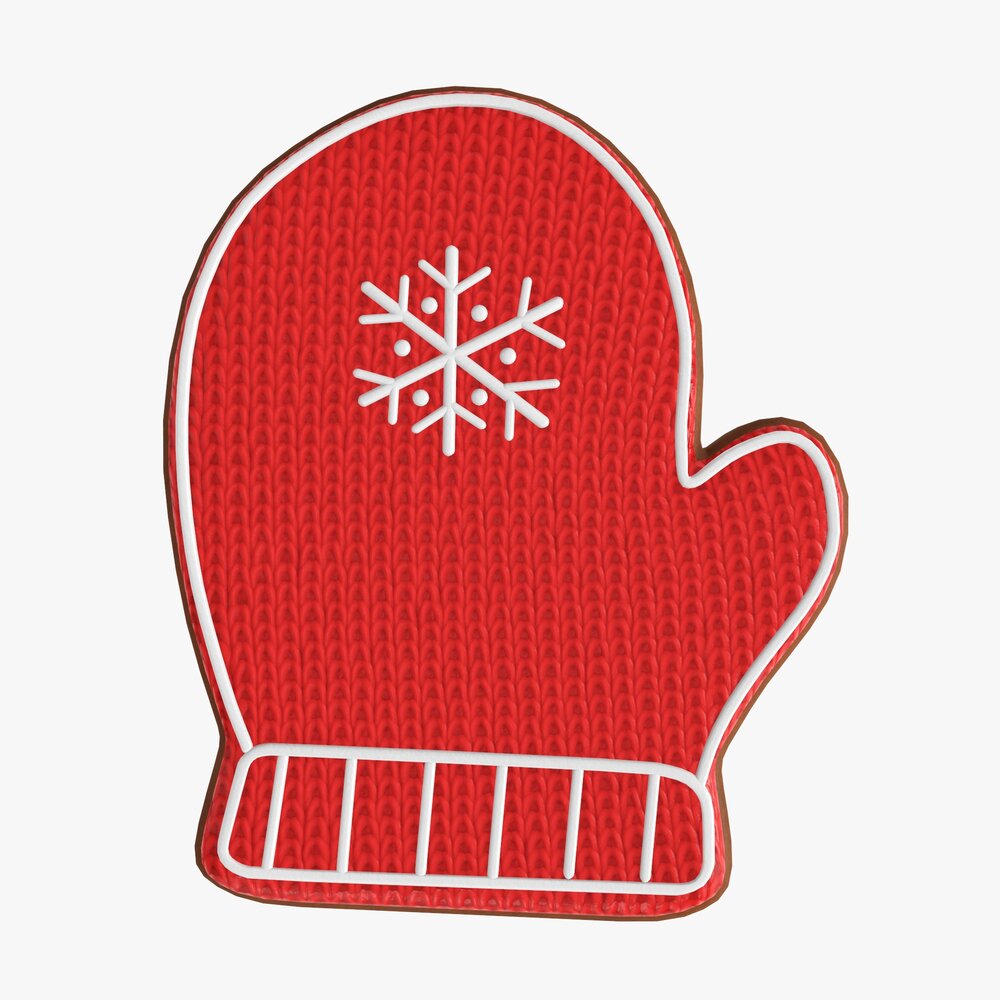 Christmas Cookie Glove 3Dモデル