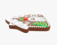 Christmas Cookie House 3D-Modell