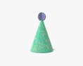 Green Party Hat 3D 모델 