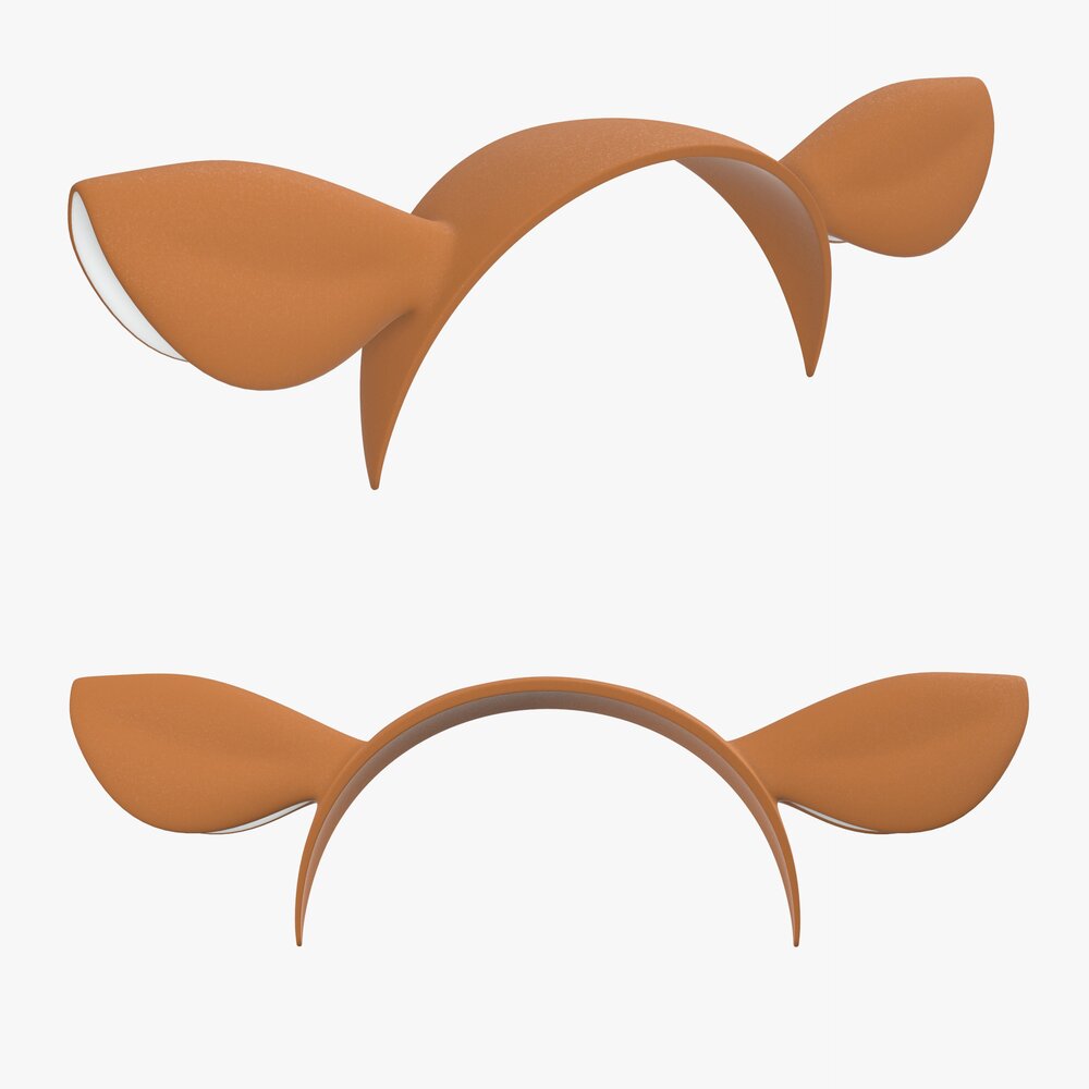 Headband Deer Ears 3Dモデル