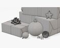 Christmas Gifts With Decorations 03 Modelo 3D