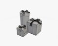 Christmas Gifts Wrapped 01 Modello 3D