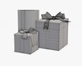 Christmas Gifts Wrapped 01 3Dモデル