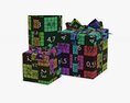 Christmas Gifts Wrapped 01 Modelo 3d