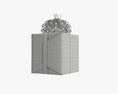 Christmas Gifts Wrapped 05 With Balloons 3d model