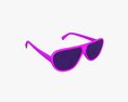 Sunglasses with Pink Frames Modello 3D