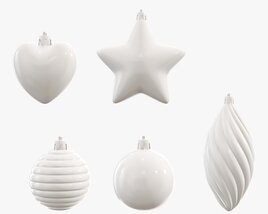 Christmas Tree Decorations Modelo 3D