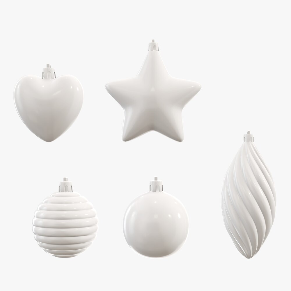 Christmas Tree Decorations 3D model