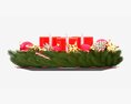 Christmas Wreath 02 3D模型