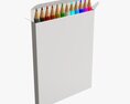 Colored Pencil Box 02 3Dモデル