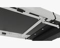 Compact Foldable Treadmill 3d model