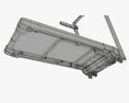 Compact Foldable Treadmill Modello 3D