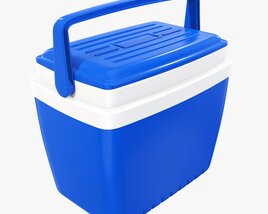 Cooler Box With Handle Modèle 3D