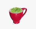 Decorative Plant In Cup 3Dモデル
