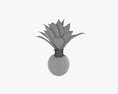 Decorative Potted Palm 01 3D-Modell