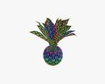 Decorative Potted Palm 01 3D-Modell