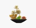 Decorative Potted Plant 06 3Dモデル