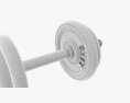 Dumbbell Handle With Weights 3Dモデル