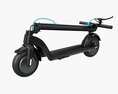 Electric Scooter 01 Folded 3D-Modell