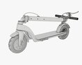 Electric Scooter 01 Folded Modello 3D