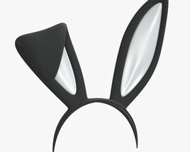 Headband Bunny Ears 3D модель