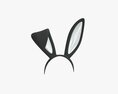 Headband Bunny Ears 3D-Modell