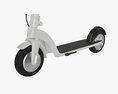 Electric Scooter 01 White 3D 모델 