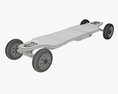Electric Skateboard 02 Modèle 3d
