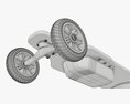 Electric Skateboard 02 3D модель