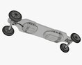 Electric Skateboard 02 3d model