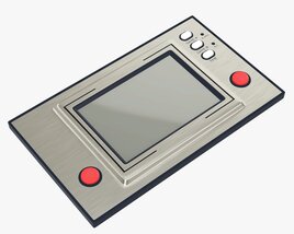 Electronic Game And Watch 3D-Modell