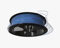 Fishing Line With Spool Single 01 3D 모델 