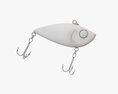 Fishing Lure Rattlin Type 3D 모델 