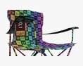 Folding Camp Armchair 3D 모델 
