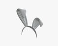 Headband Bunny Ears 3D 모델 