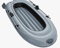 Inflatable Boat 01 Gray 3Dモデル
