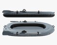 Inflatable Boat 01 Gray Modelo 3d