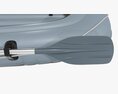 Inflatable Boat 01 Gray 3D-Modell