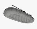Inflatable Boat 01 Gray 3D-Modell