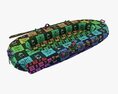 Inflatable Boat 01 Gray 3D 모델 