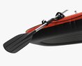 Inflatable Boat 01 Orange Modelo 3d