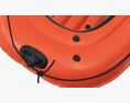 Inflatable Boat 01 Orange Modello 3D