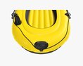 Inflatable Boat 01 Yellow 3D 모델 