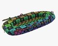 Inflatable Boat 01 Yellow Modelo 3D