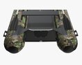 Inflatable Boat 02 Camouflage 3D-Modell